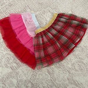 2- 3T skirts